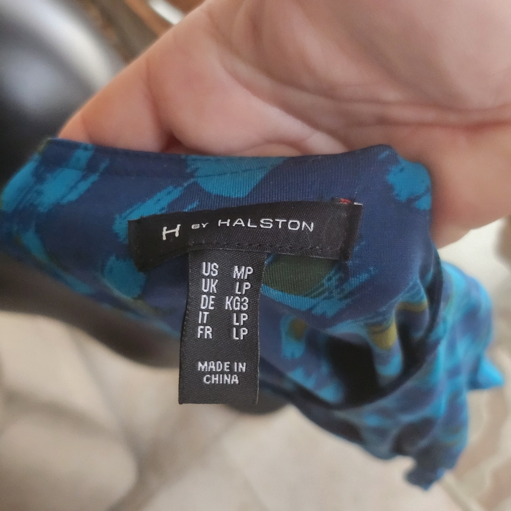 H by Halston wrap dress size M petite - Picture 5 of 5